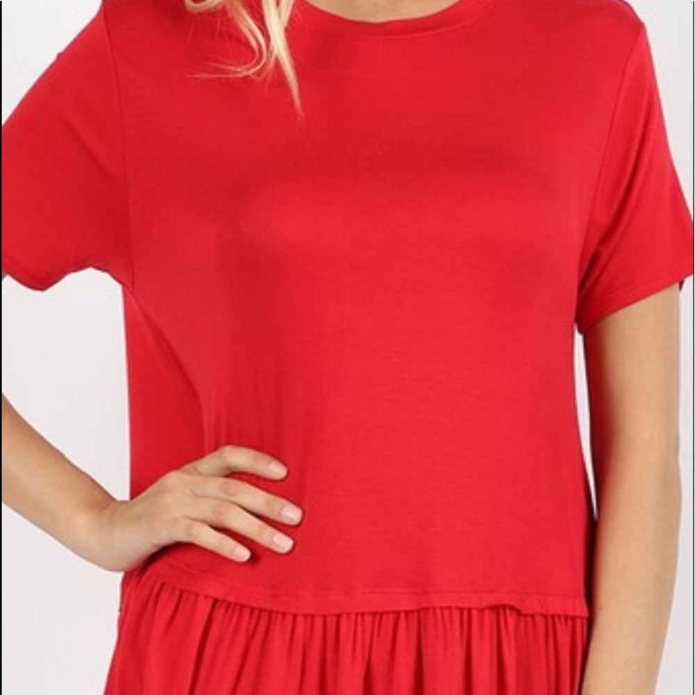 Ruby stretchable top